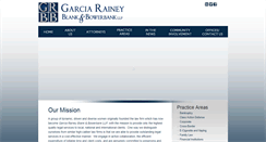Desktop Screenshot of garciarainey.com
